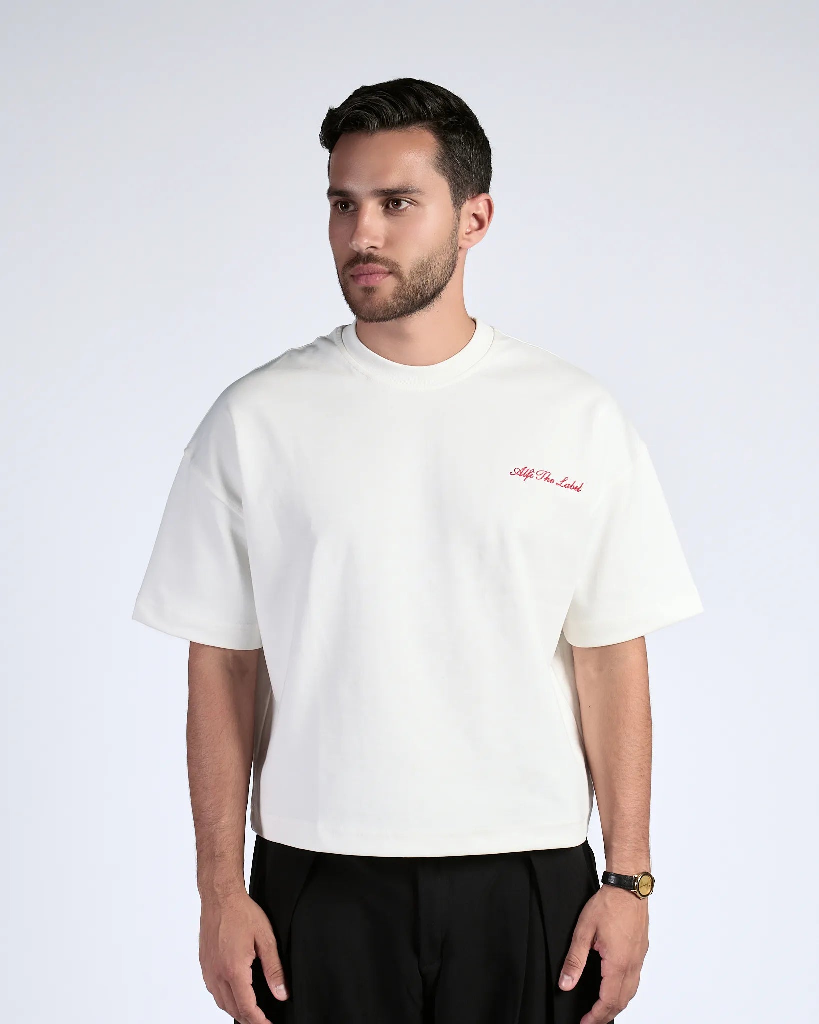Signature White Box Tee