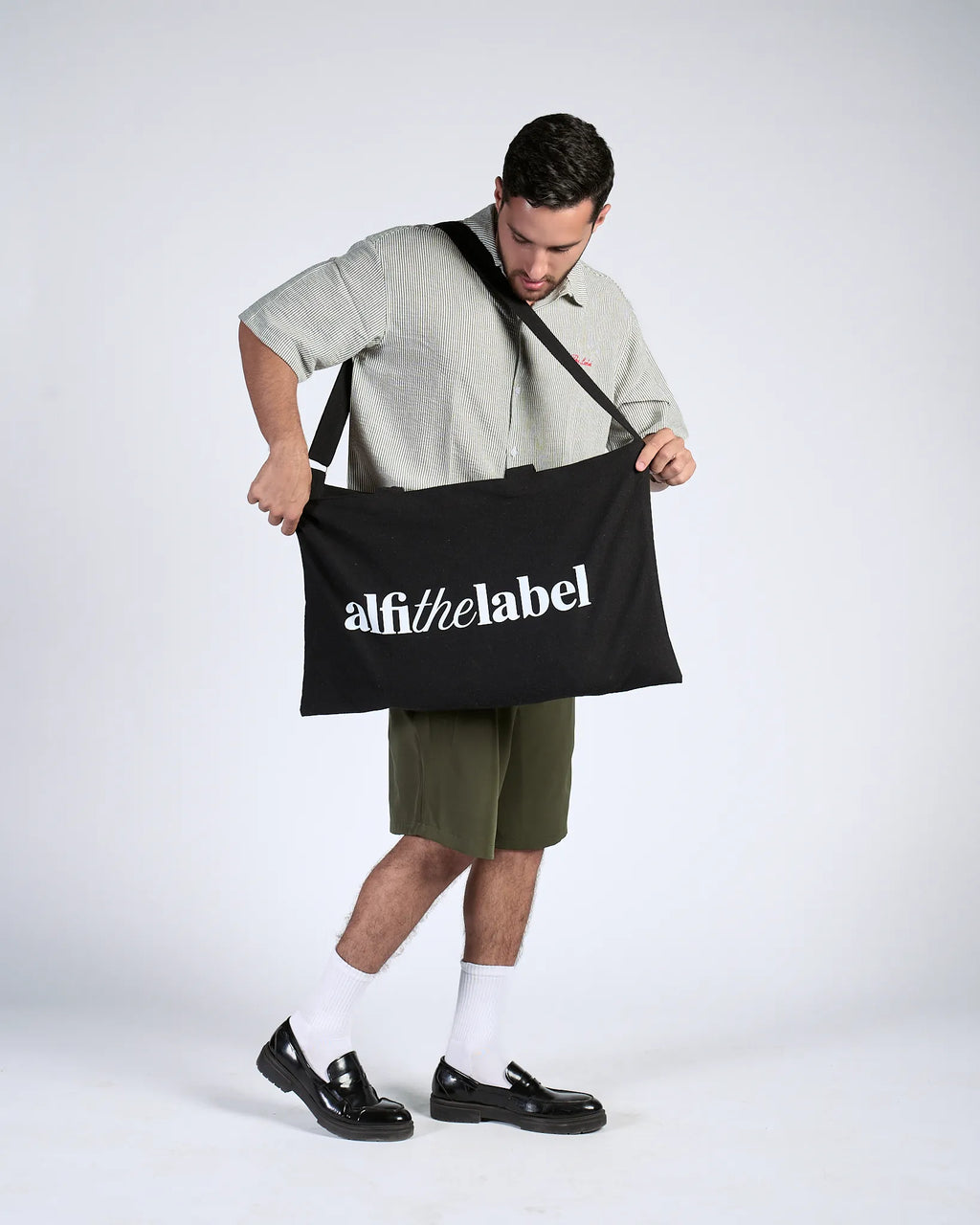 Black Carry-All Tote Bag