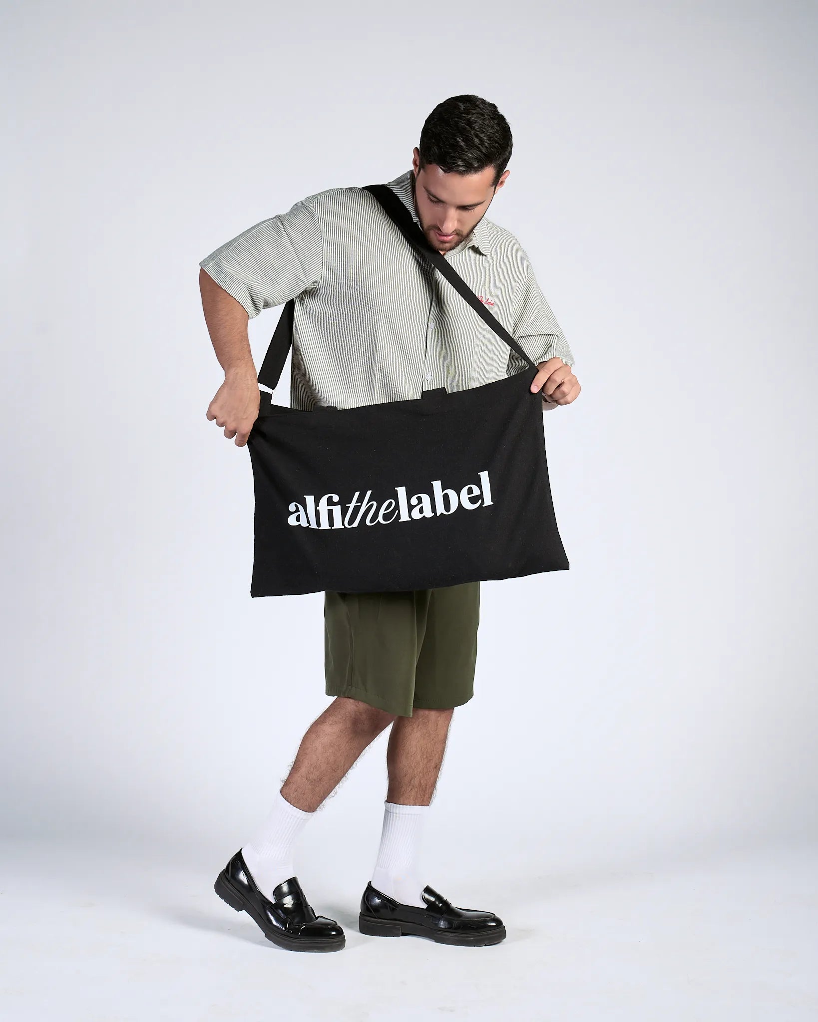 Black Carry-All Tote Bag