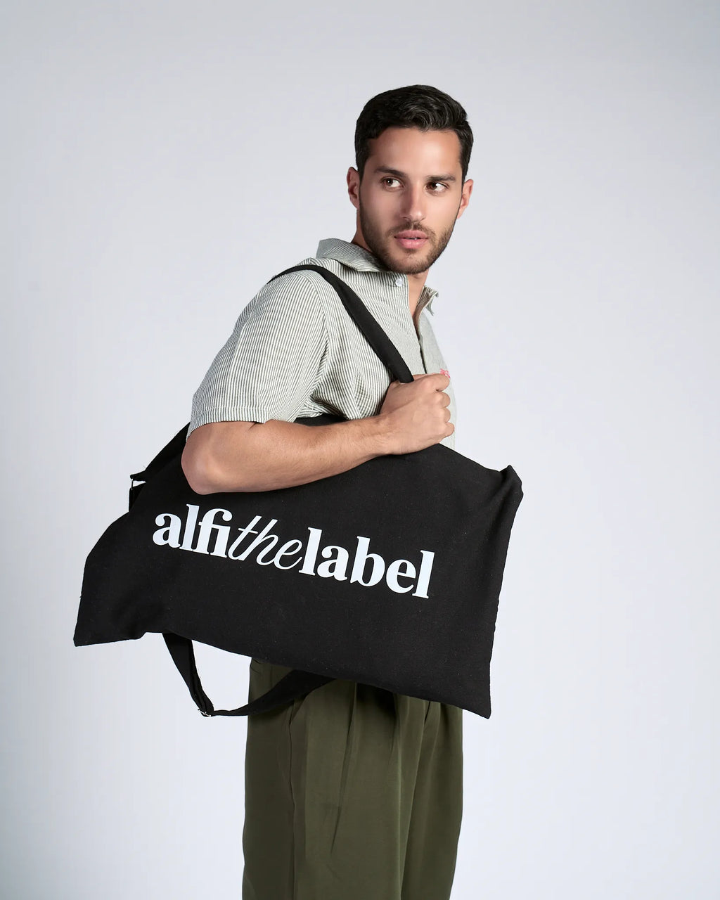 Black Carry-All Tote Bag