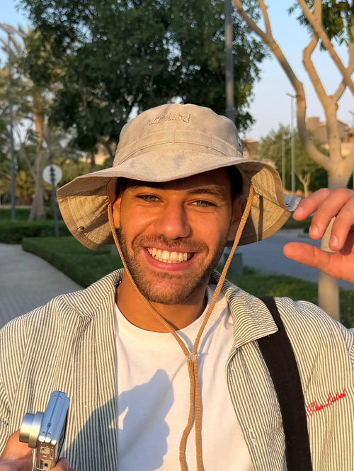 Beige Fisherman Hat