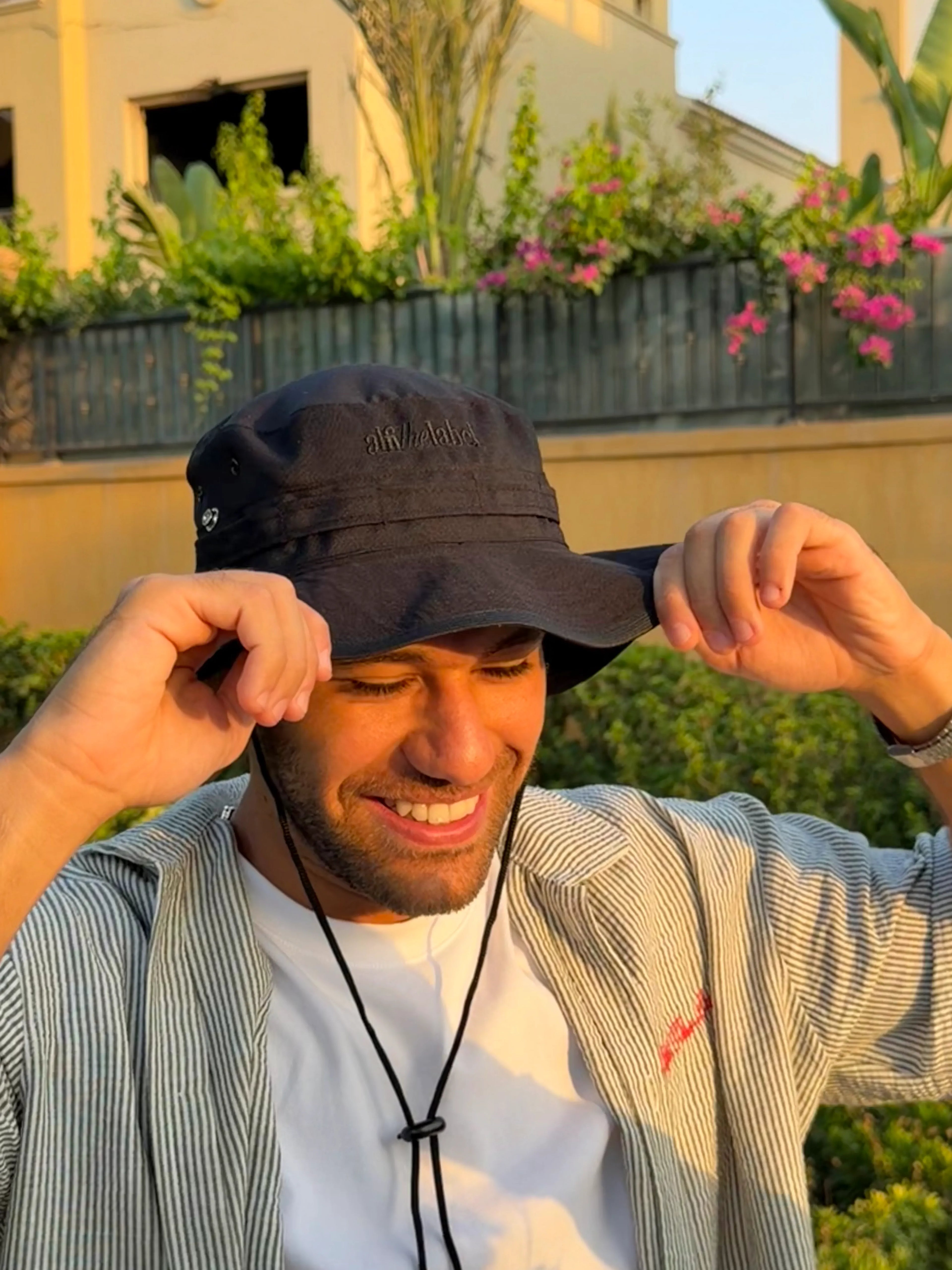 Black Fisherman Hat